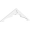 Ekena Millwork Pitch Heath Architectural Grade PVC Gable Pediment, 36"W x 10 1/2"H x 1"P (7/12) GPP036X011X100HEA - alternate 1